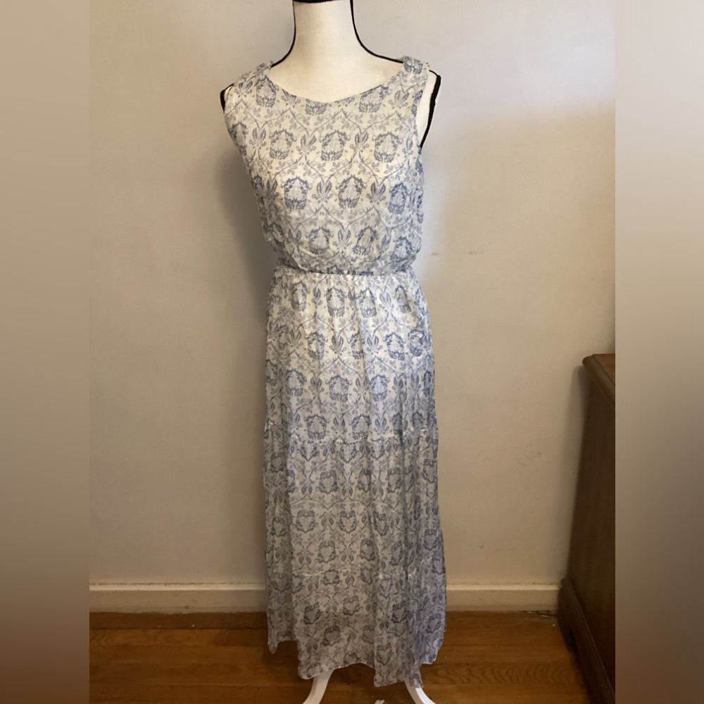Lara G dreamy  ,whimsical summer  nightItalian midi dress Sz L
